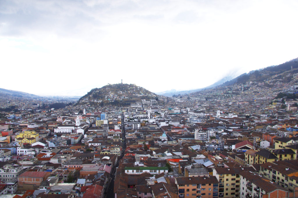 View of Quito, Ecuador