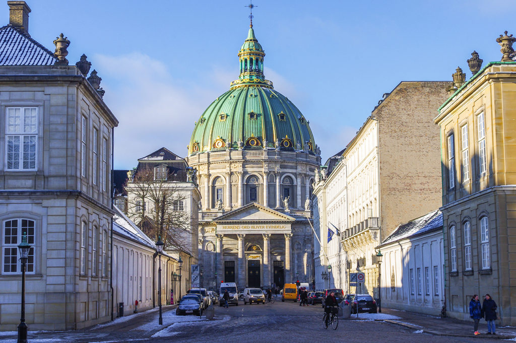 Visit the Marble Church in Copenhagen